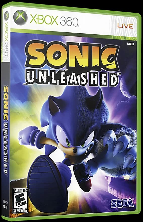 Sonic Unleashed 3D box (WORLD)