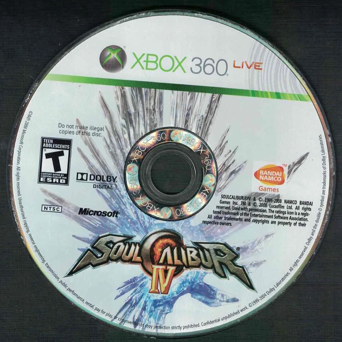 Soul Calibur IV box art