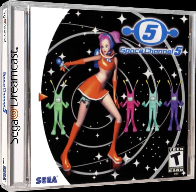 Space Channel 5 3D box (NA)