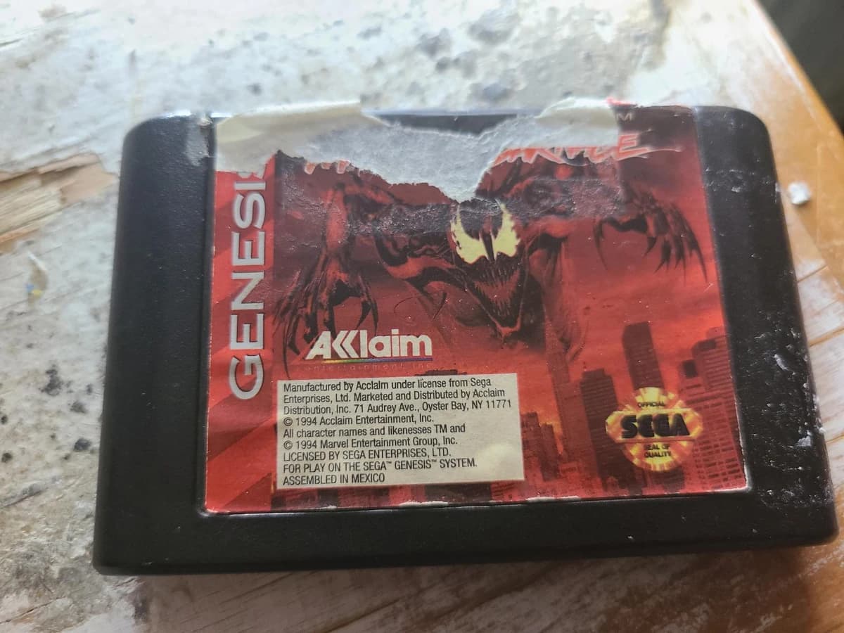 Spiderman Maximum Carnage box art