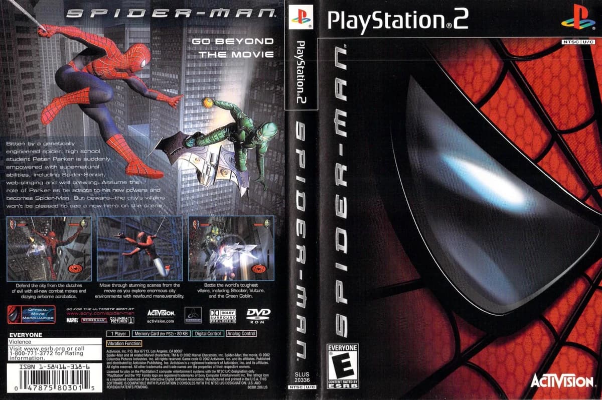 Spiderman 3D box (NA)