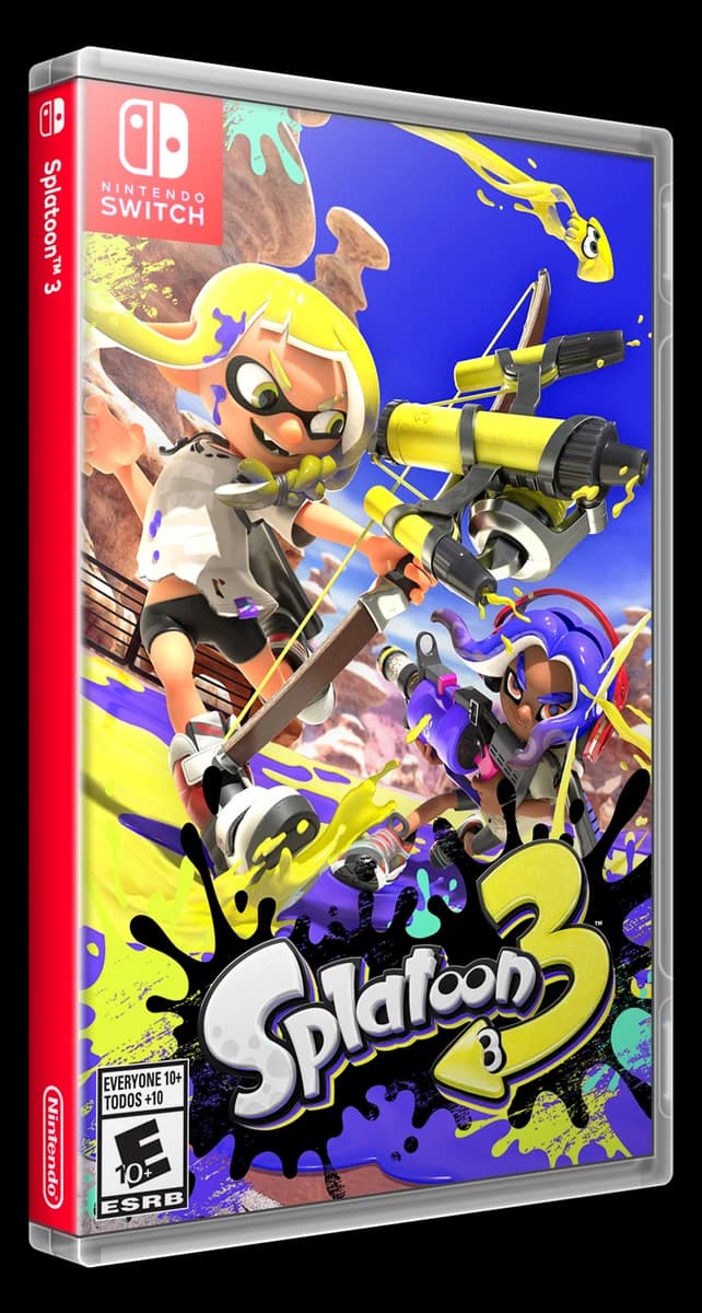 Splatoon 3 3D box (NA)