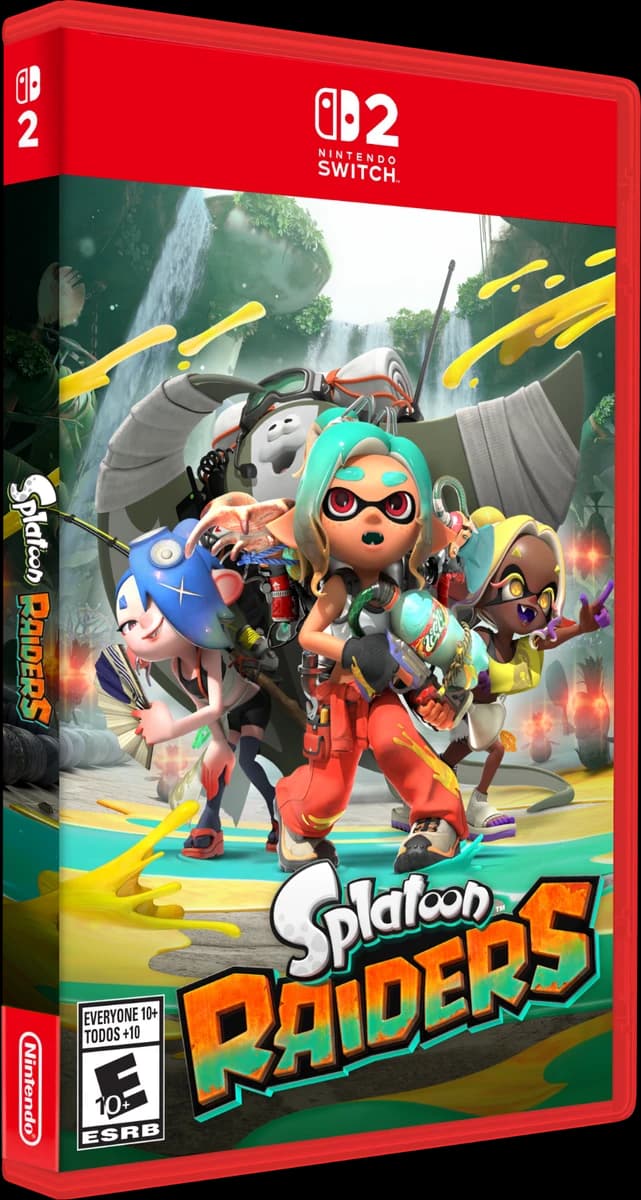Splatoon Raiders box art