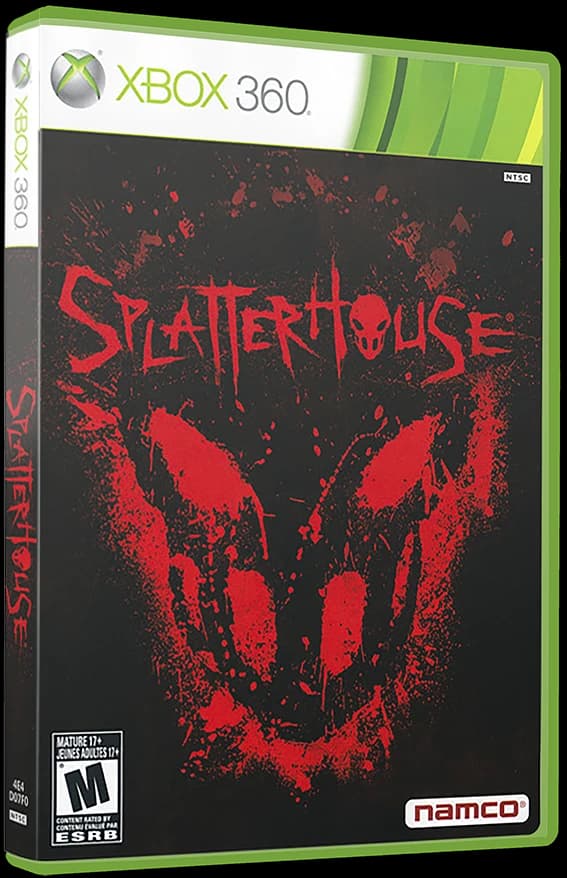 Splatterhouse 3D box (NA)