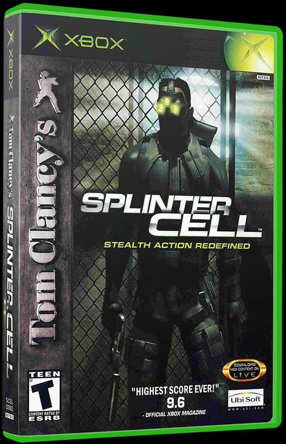 Splinter Cell 3D box (NA)