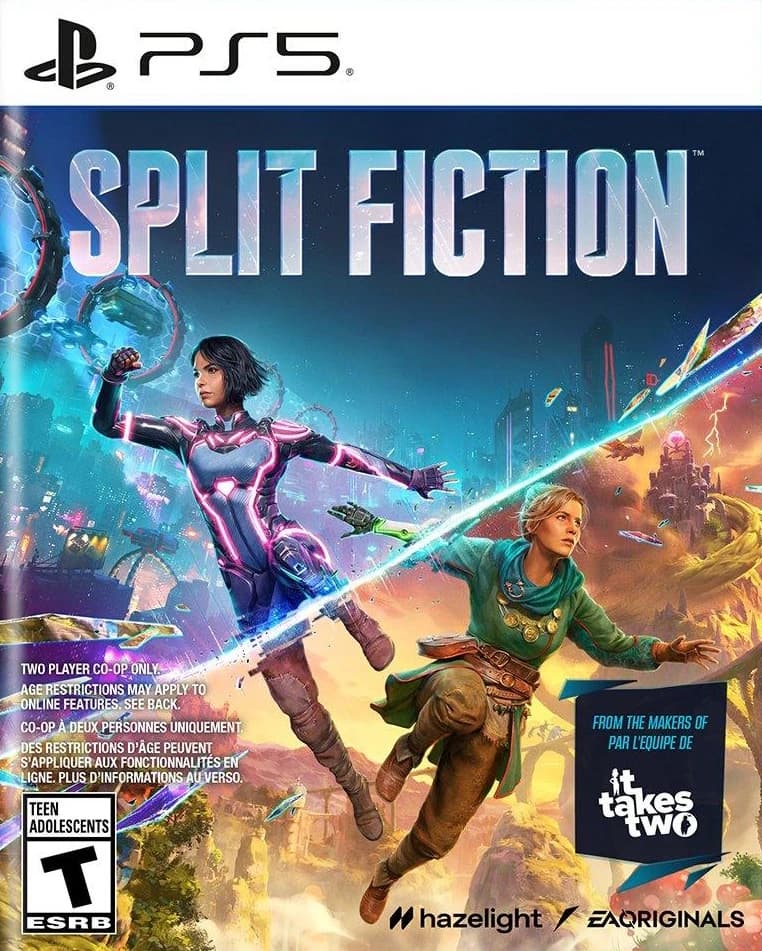 Split Fiction box front (NA)