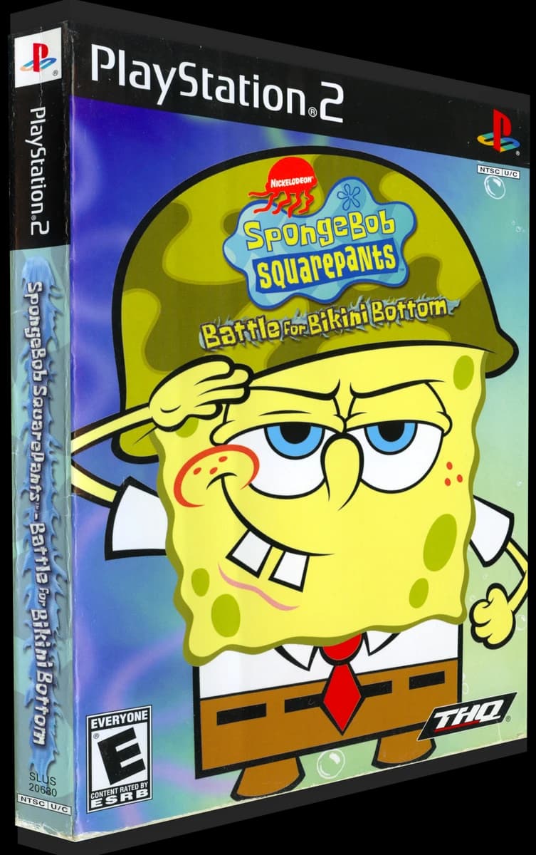SpongeBob SquarePants Battle for Bikini Bottom box art