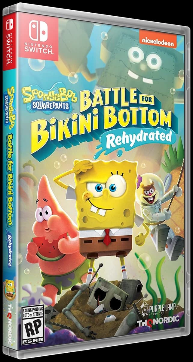SpongeBob SquarePants Battle for Bikini Bottom Rehydrated box art