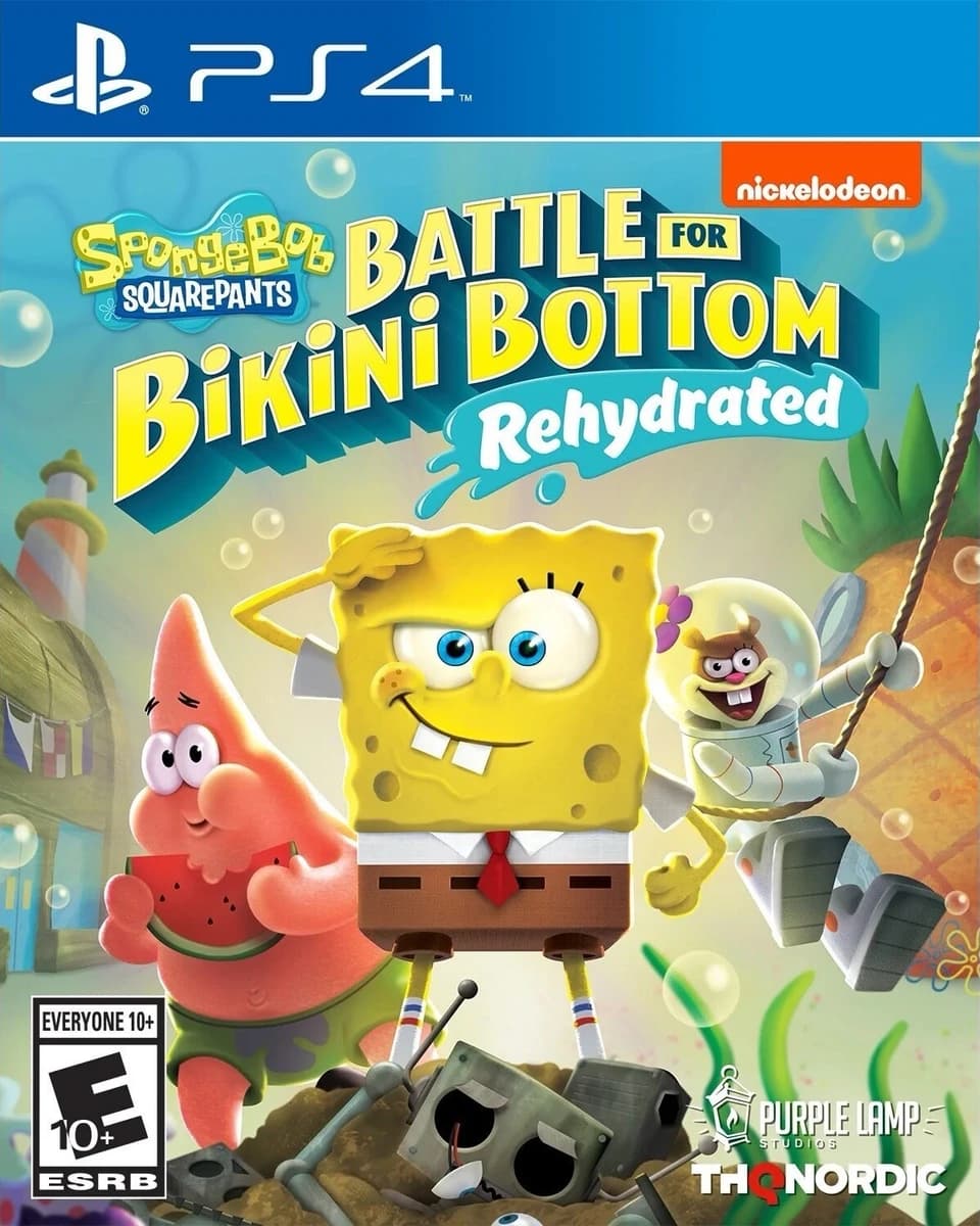 SpongeBob SquarePants Battle for Bikini Bottom Rehydrated box art