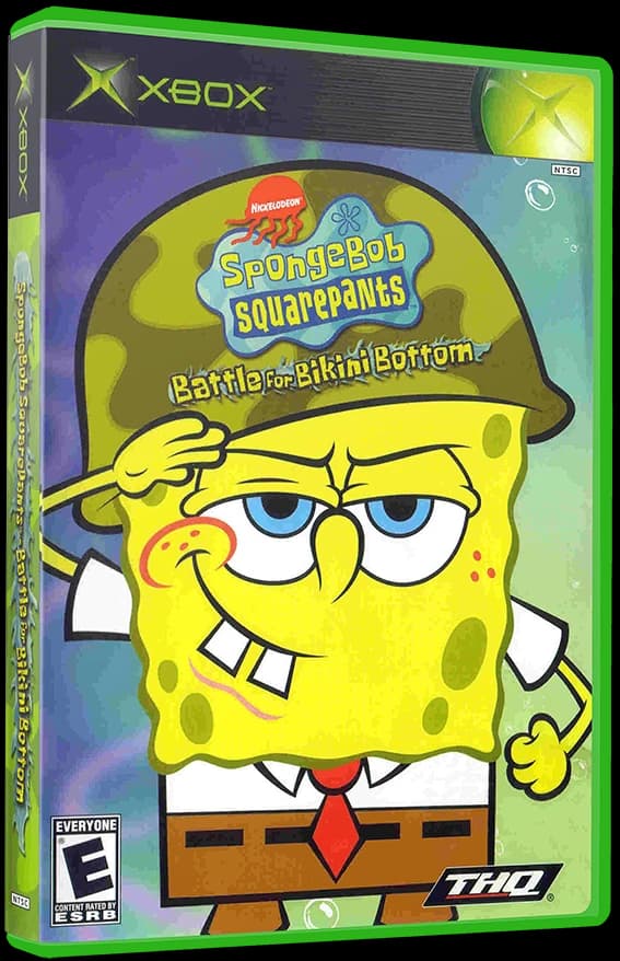 SpongeBob SquarePants Battle for Bikini Bottom box art