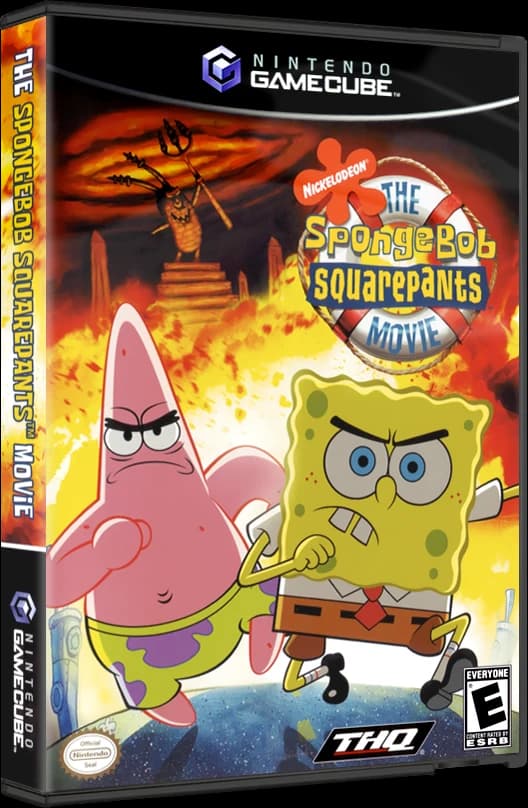 SpongeBob SquarePants The Movie 3D box (NA)