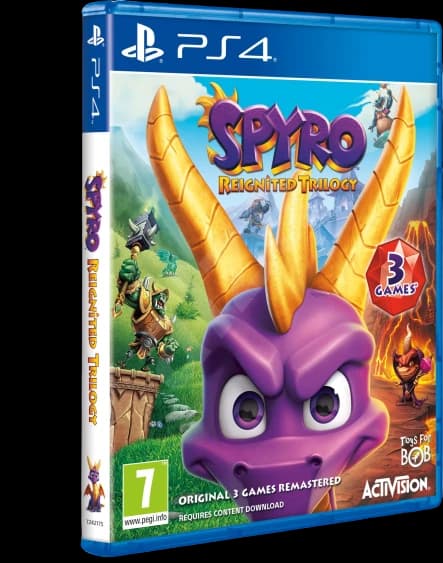 Spyro Reignited Trilogy box art