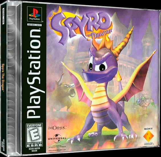 Spyro the Dragon 3D box (NA)