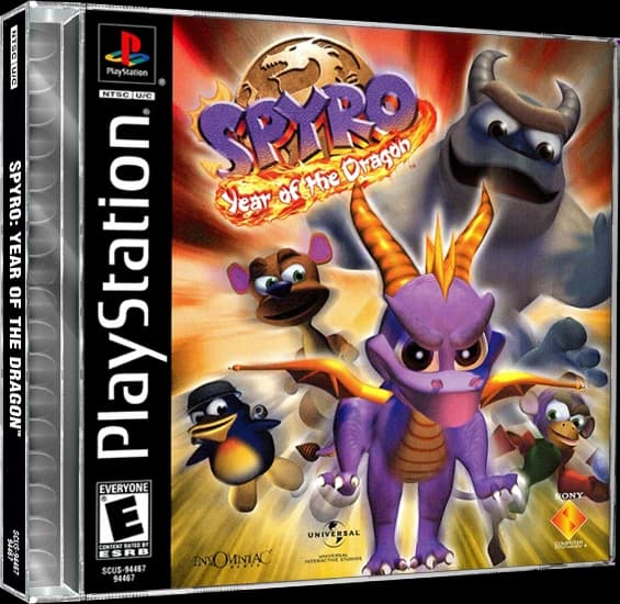 Spyro Year of the Dragon box art