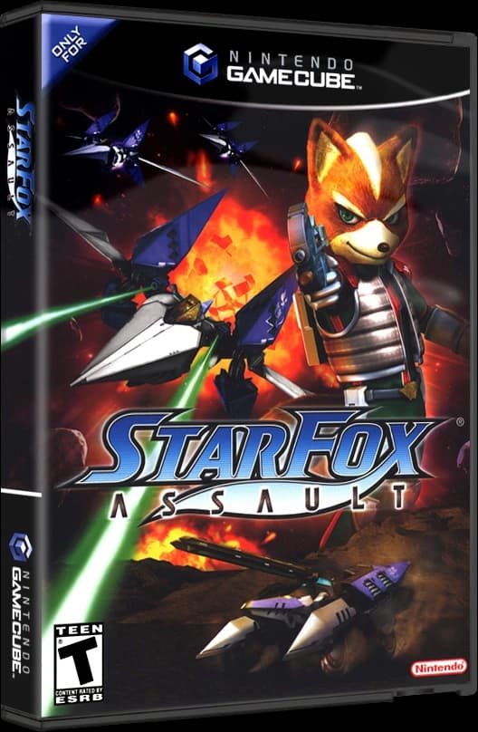 Star Fox Assault 3D box (NA)