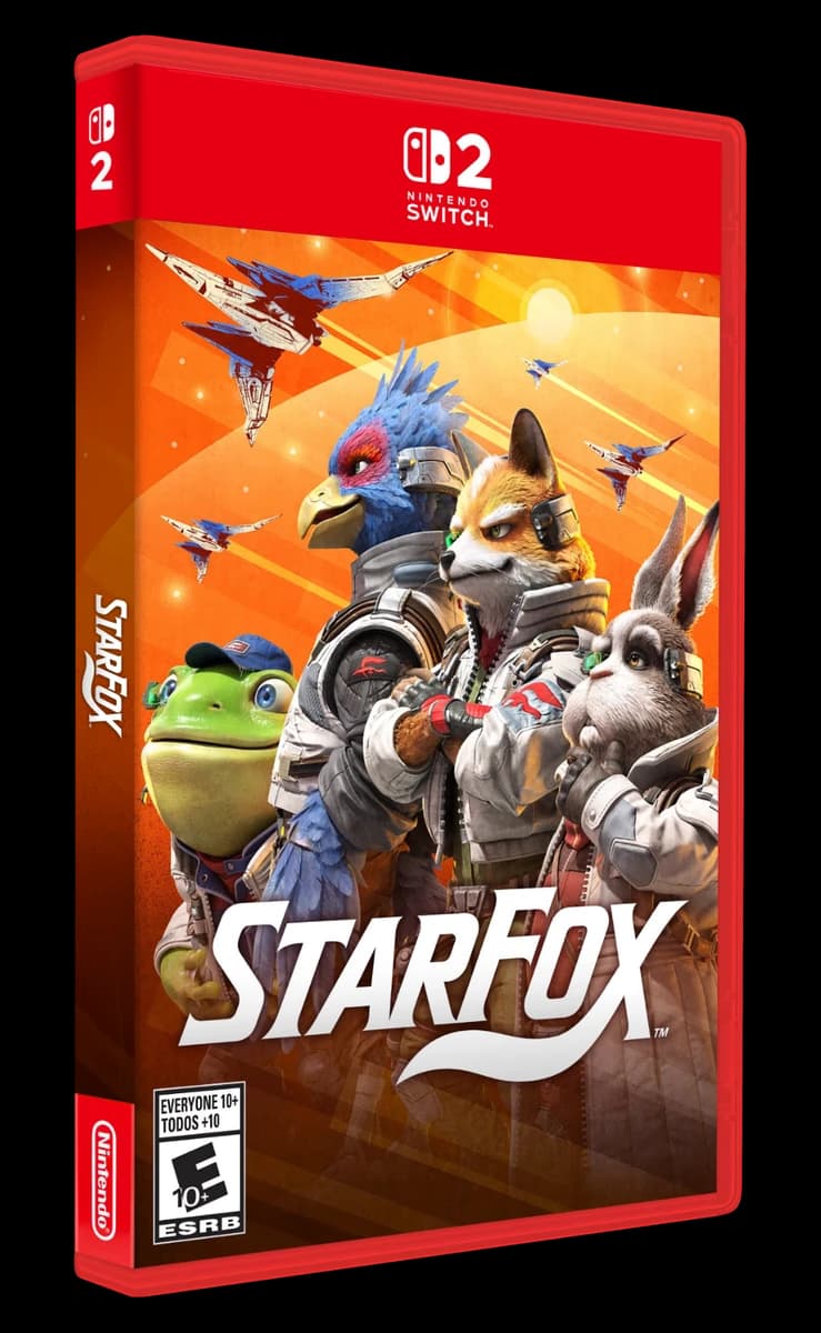 Star Fox 3D box (NA)