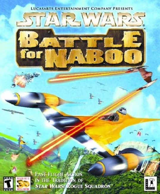 Star Wars Battle for Naboo box art
