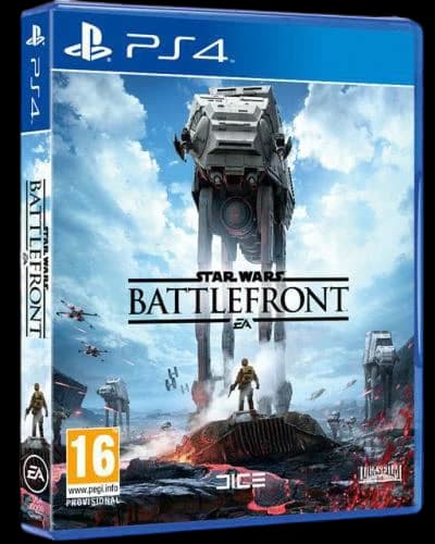 Star Wars Battlefront 3D box (EU)
