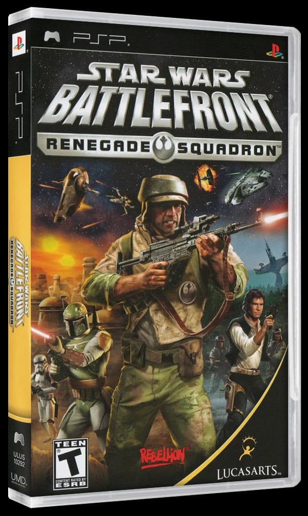 Star Wars Battlefront Renegade Squadron box art