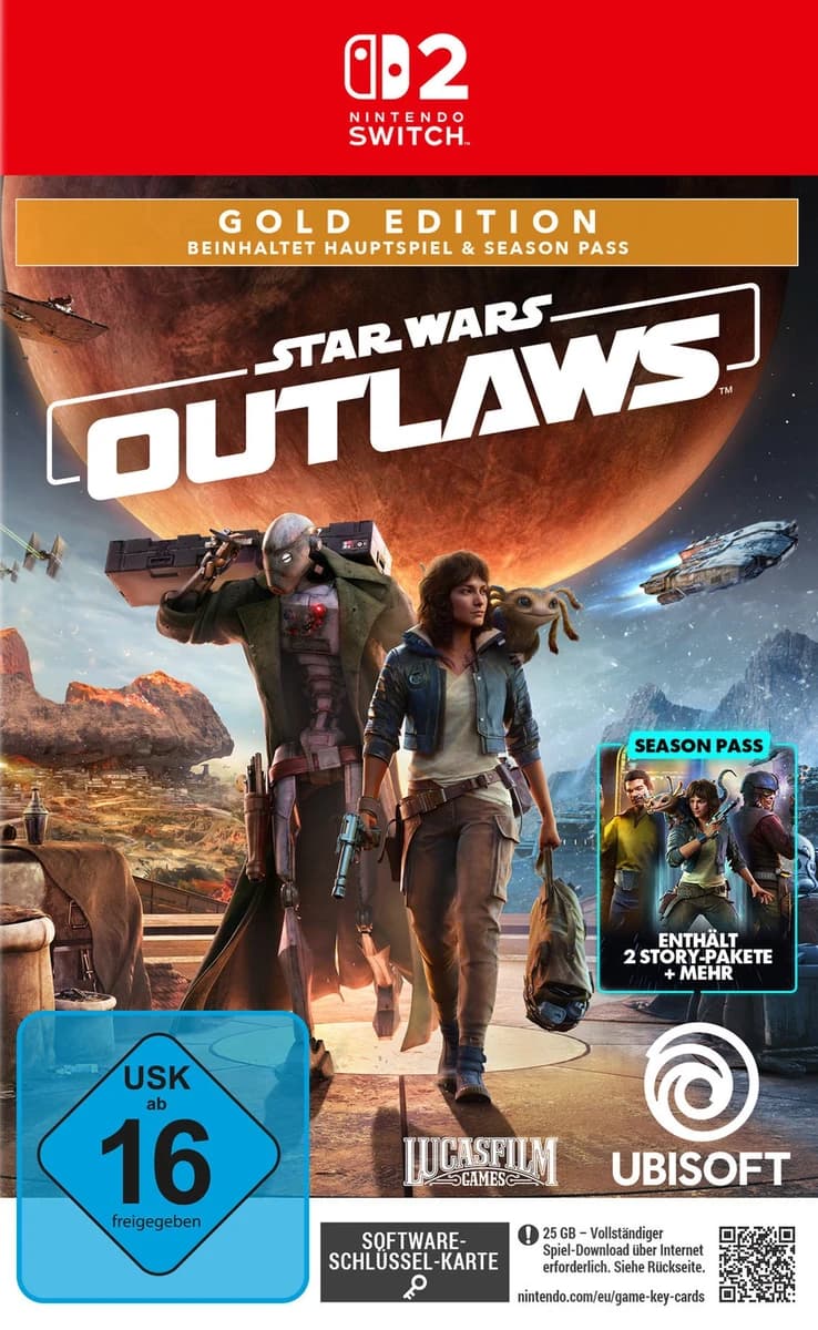 Star Wars Outlaws: Gold Edition box art