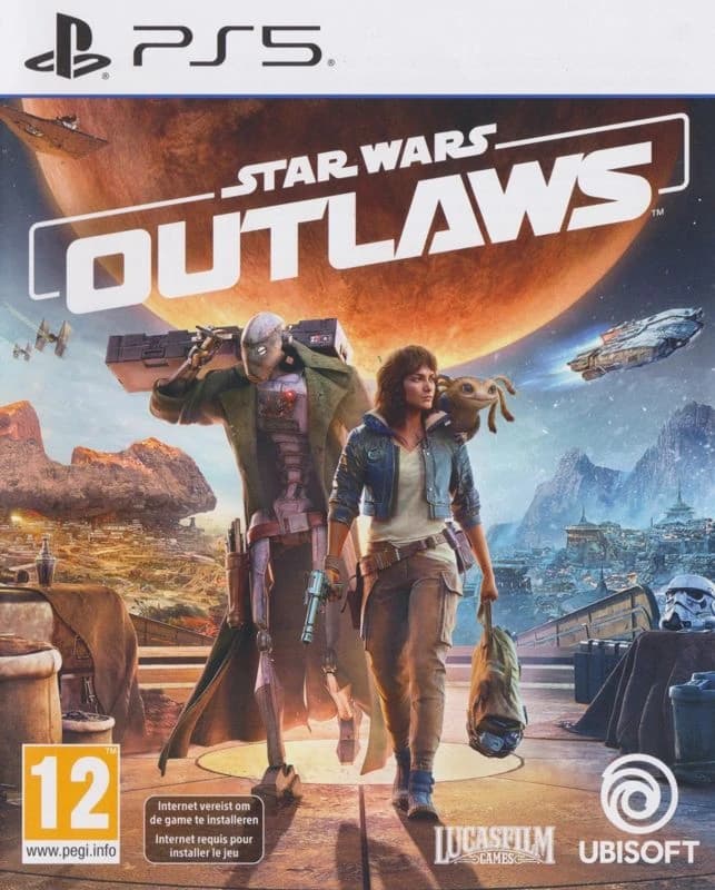 Star Wars Outlaws box art