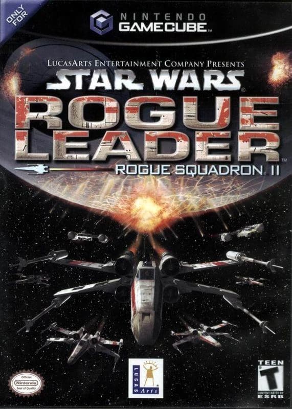 Star Wars Rogue Leader 3D box (NA)