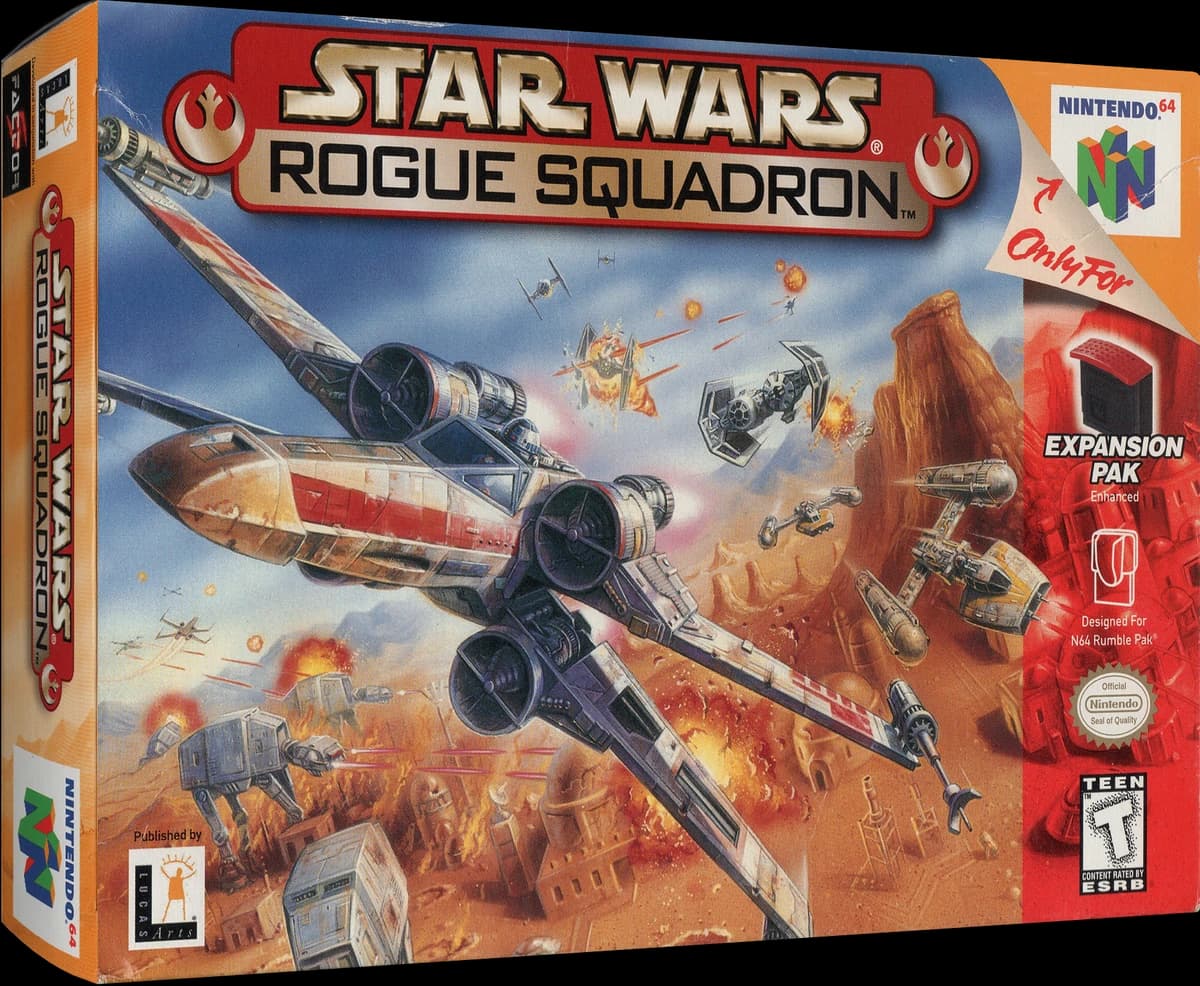 Star Wars Rogue Squadron box art