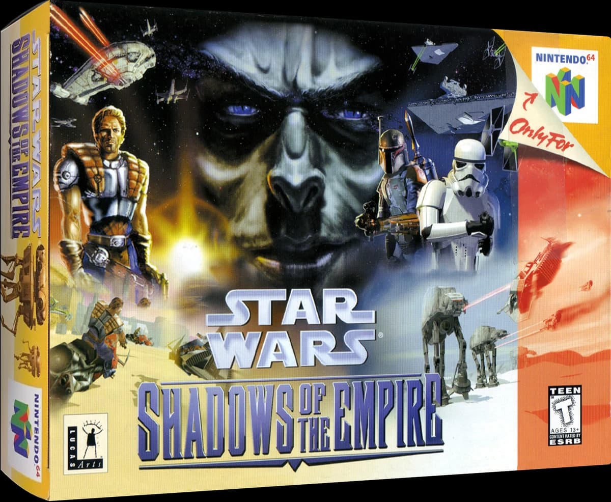 Star Wars Shadows of the Empire box art