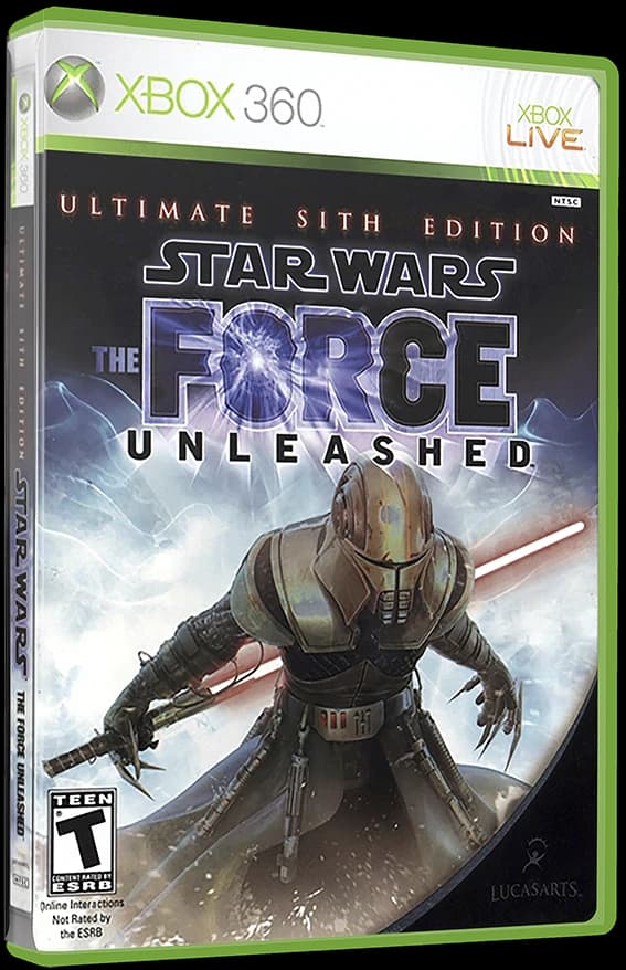 Star Wars The Force Unleashed box art