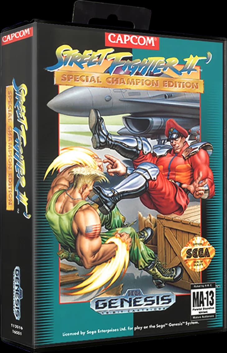 Street Fighter II Special Champion Edition box art