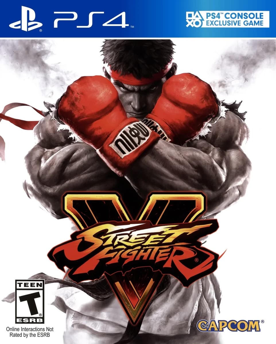 Street Fighter V box art