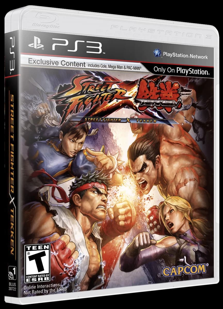 Street Fighter X Tekken box art