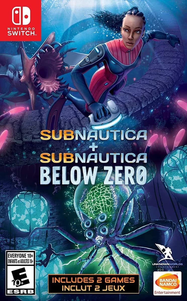Subnautica + Subnautica: Below Zero box art