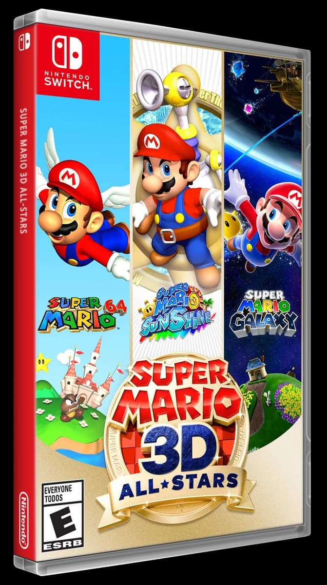 Super Mario 3D All-Stars box art