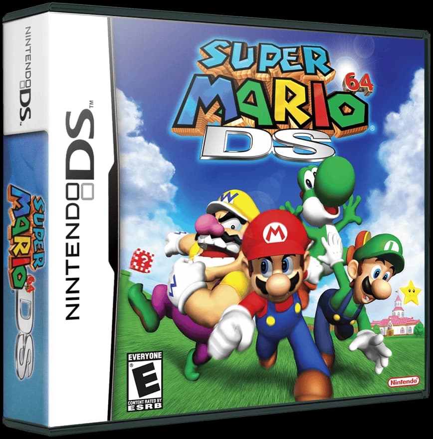 Super Mario 64 DS box art