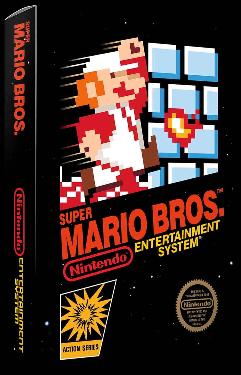 Super Mario Bros. box art