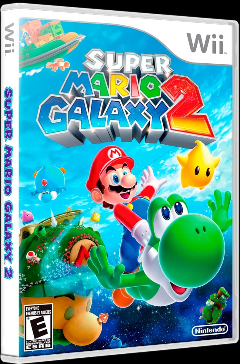 Super Mario Galaxy 2 box art