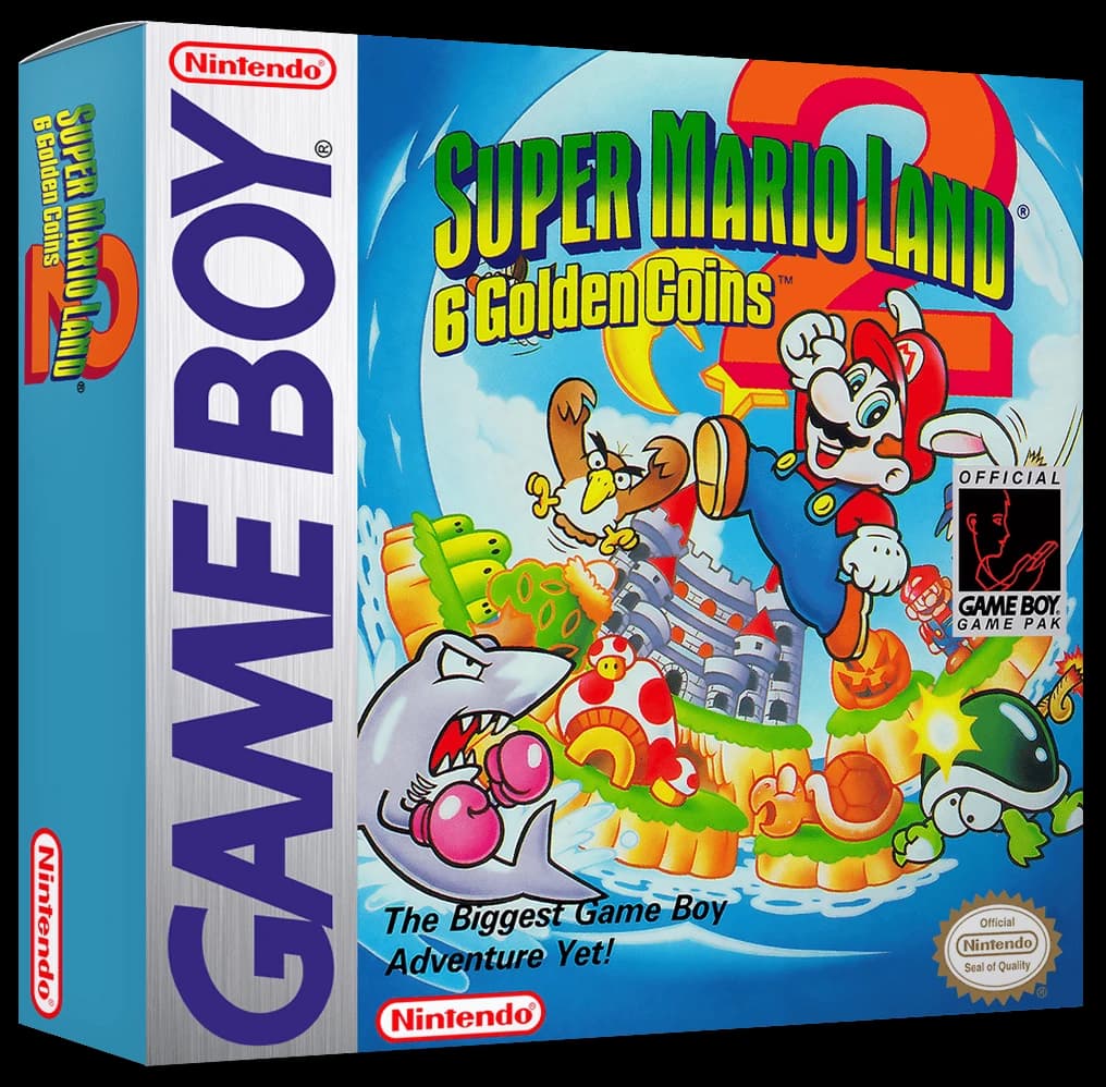 Super Mario Land 2 3D box (NA)