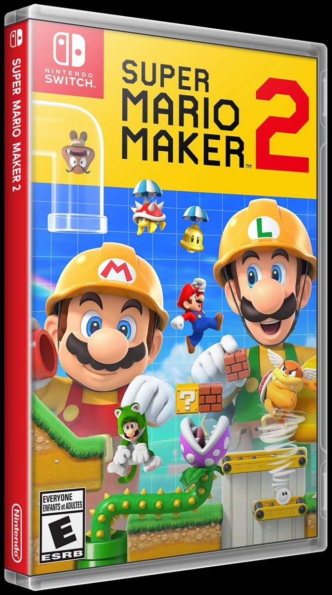 Super Mario Maker 2 box art
