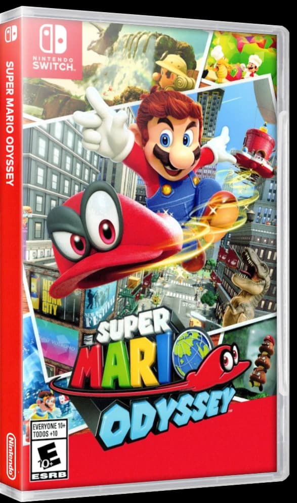 Super Mario Odyssey box art