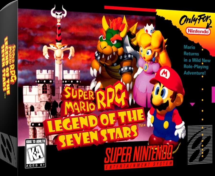 Super Mario RPG box art