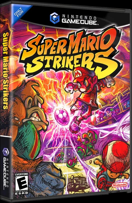 Super Mario Strikers box art