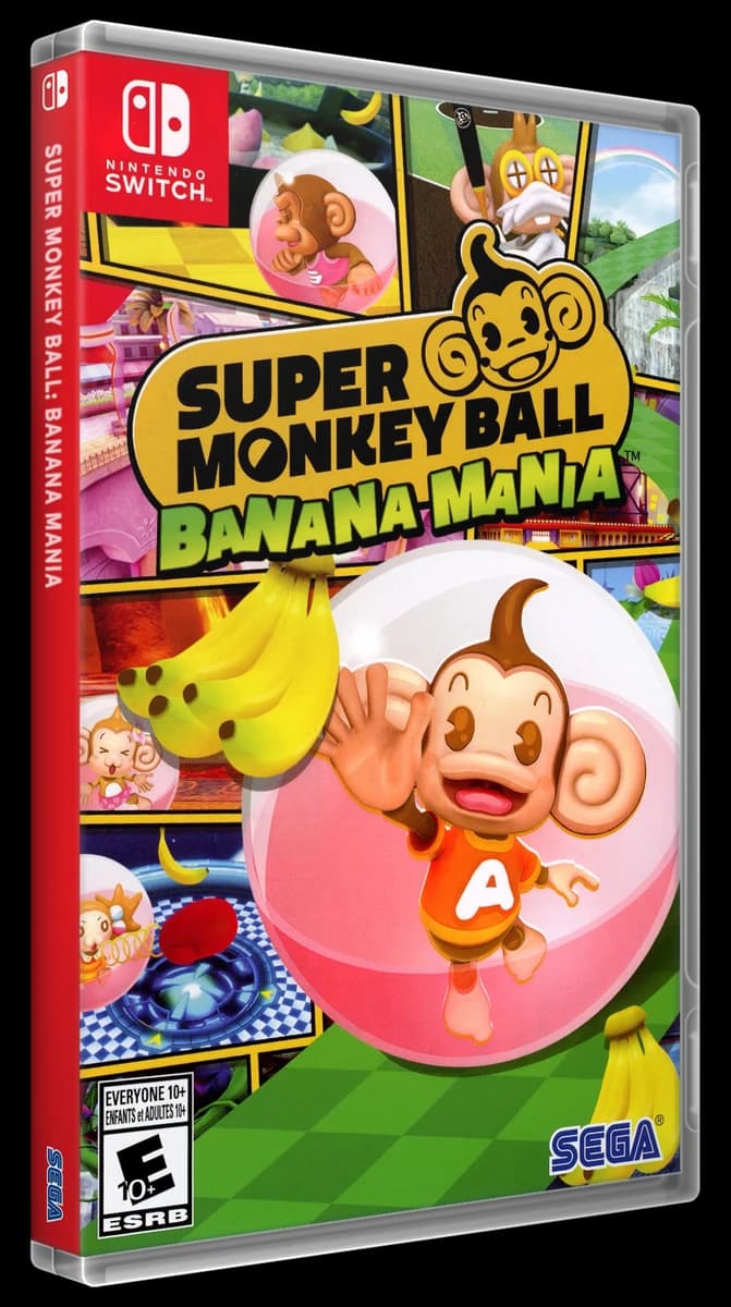 Super Monkey Ball Banana Mania box art