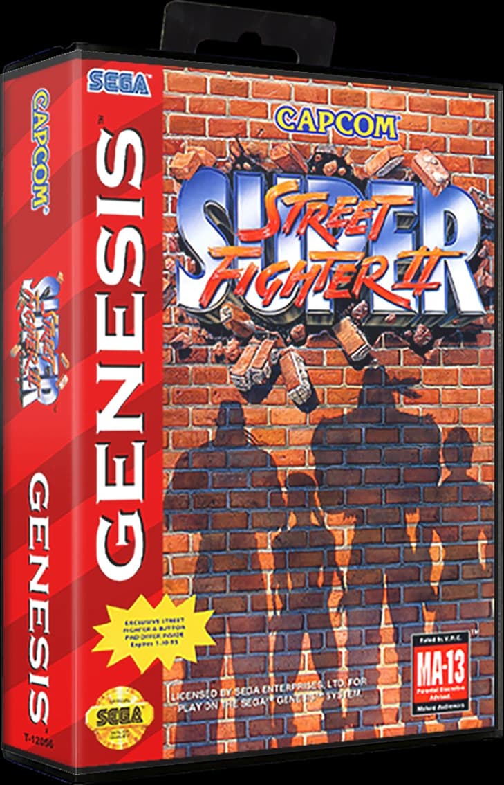 Super Street Fighter II box art