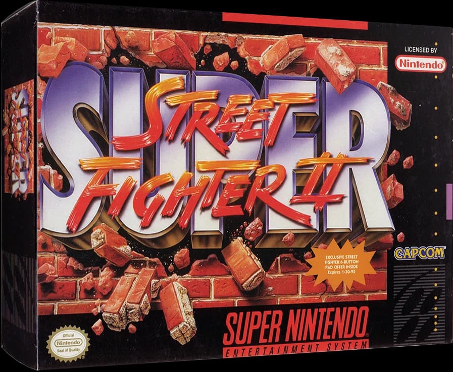 Super Street Fighter II box art