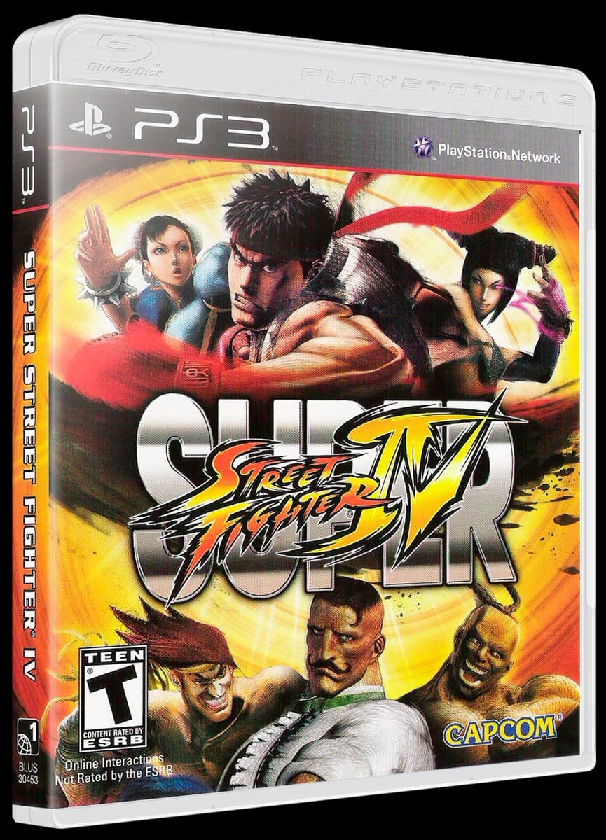 Super Street Fighter IV box art