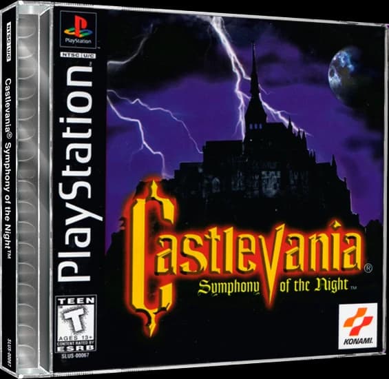 Castlevania Symphony of the Night box art