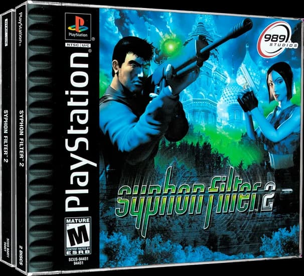 Syphon Filter 2 box art