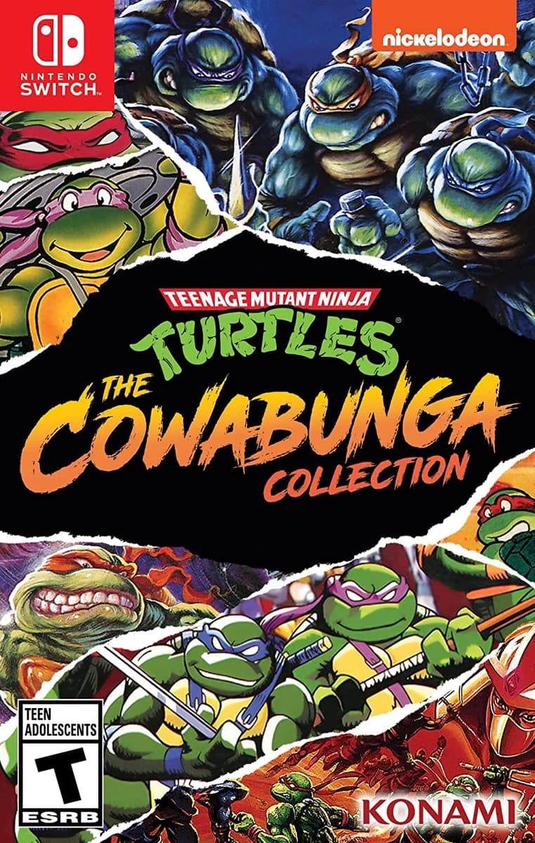 Teenage Mutant Ninja Turtles Cowabunga Collection box art