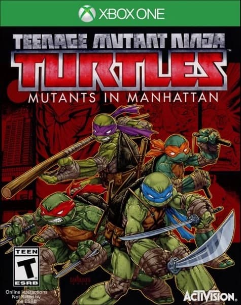 Teenage Mutant Ninja Turtles Mutants in Manhattan box art